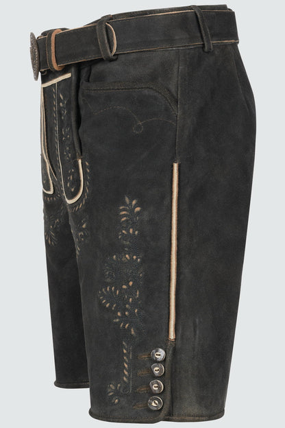 Lederhose Gaspar mit Gürtel
