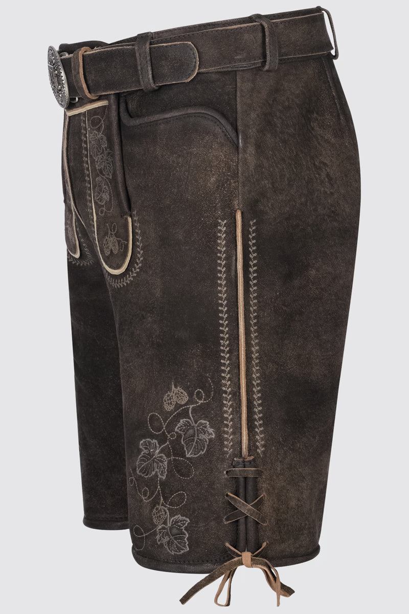 Kruger Men's Lederhosen "Nikolas" dark brown