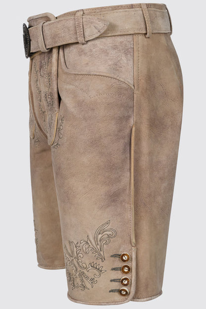 Kruger Men's Lederhosen "Patrizio" light brown