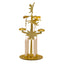 Light bell game with 4 candles