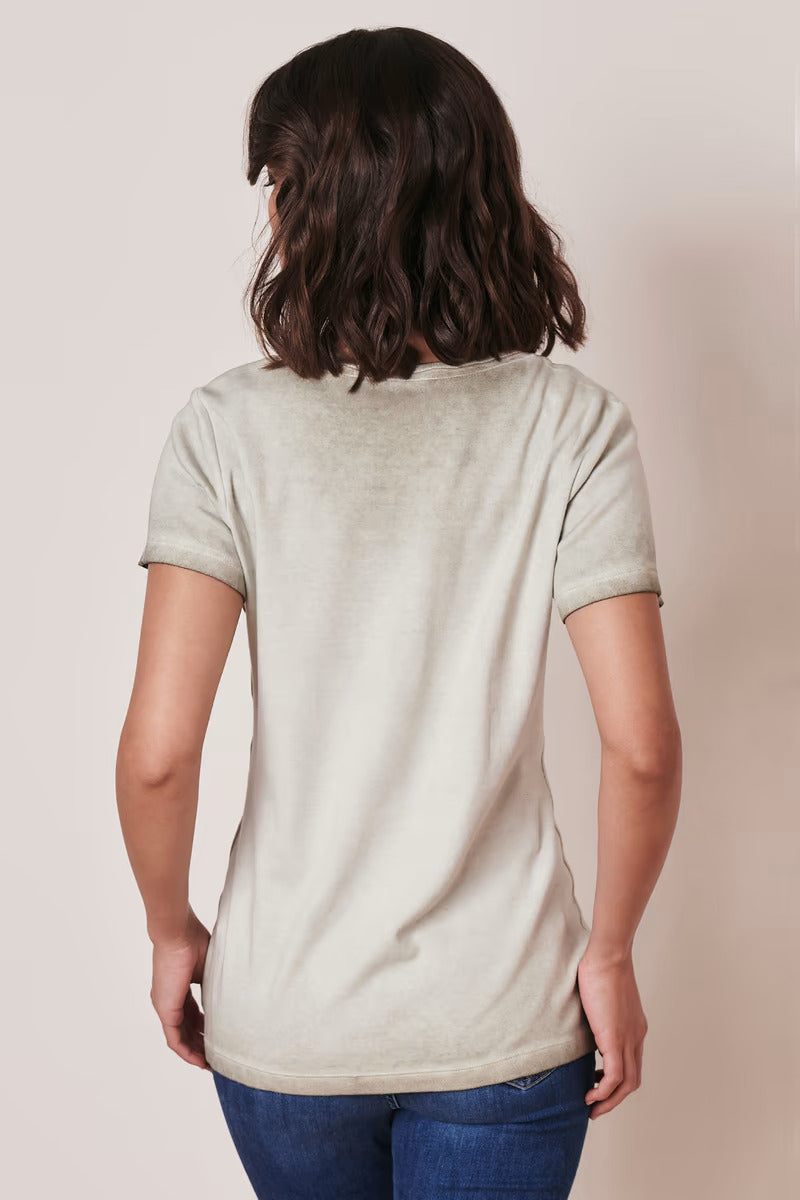 Woman's T-Shirt with Lederhosen Print