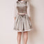 Kruger Mini Dirndl 2pcs. 50cm "Iris" Beige