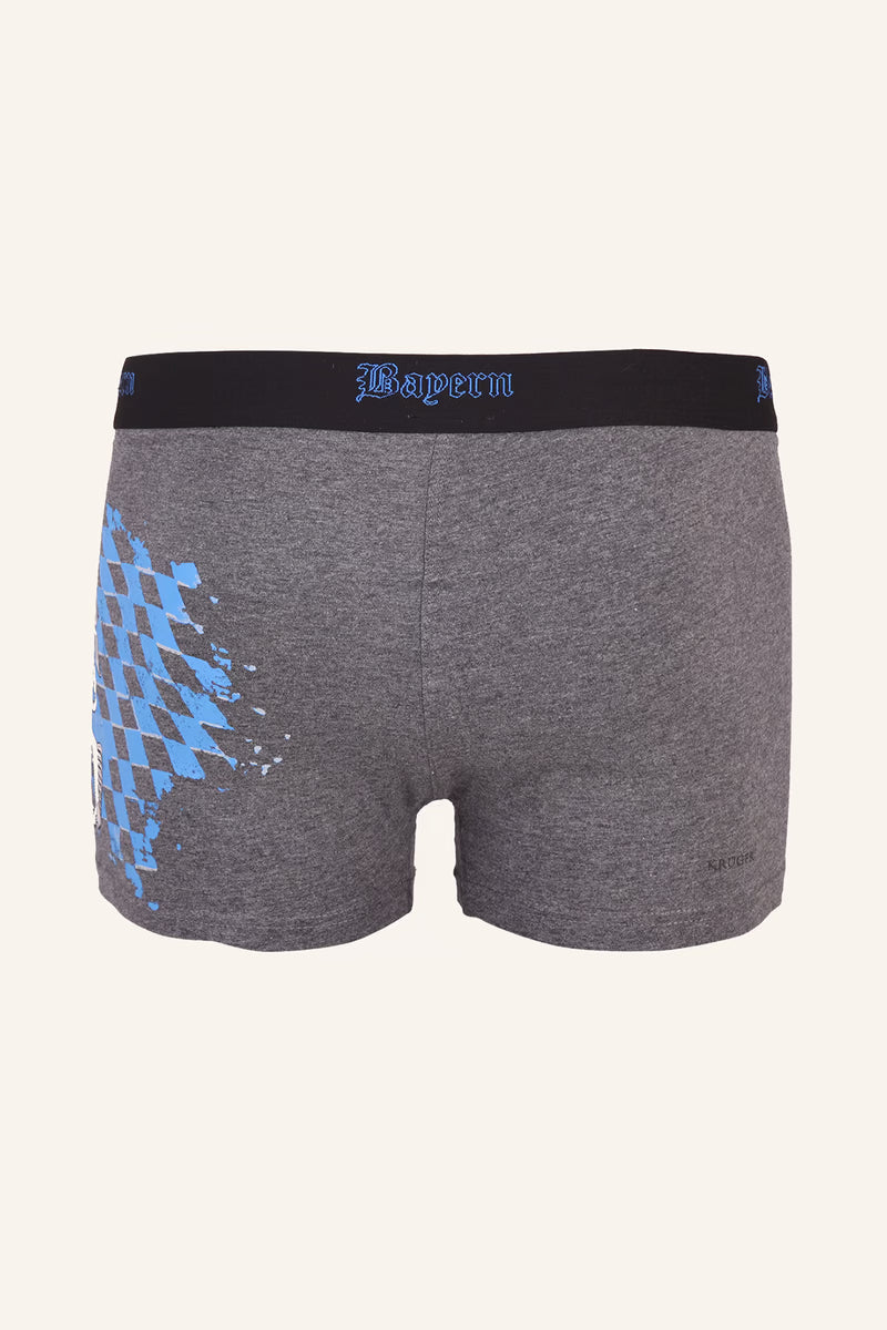 Kruger Bavarian Traditional Underwear Set — Gray (2 Pack)