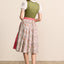 Kruger Long Dirndl 2pcs. 70cm "Aletta" green