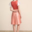 Kruger Midi Dirndl 2pcs. 60cm "Sylphira" pink