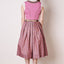Kruger Midi Dirndl 2pcs. 70cm "Fushsia" red (size 36)
