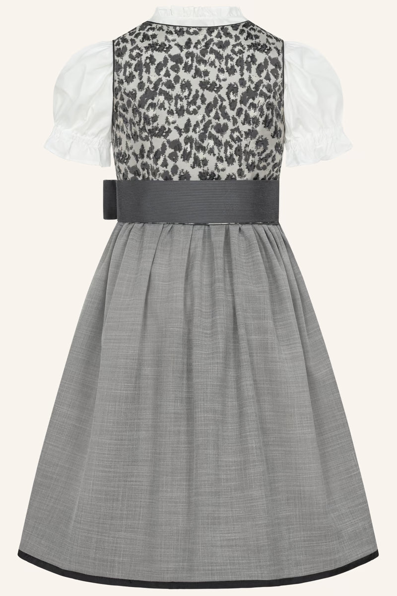 Kruger Girls Dirndl 3 pcs. "Carly" gray