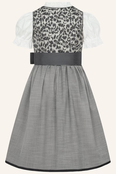 Kruger Girls Dirndl 3 pcs. "Carly" gray