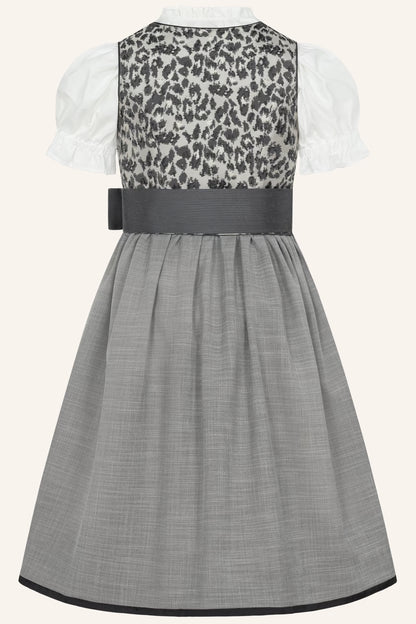 Kruger Girls Dirndl 3 pcs. "Carly" gray