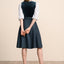 Kruger Midi Dirndl 2pcs. 60cm "Lynette" blue