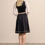 Kruger Midi Dirndl 2pcs. 60cm "Suzanne" black