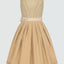 (new) Krueger Midi Dirndl 2pcs. 60cm "Brenna" gold (36)