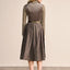 Kruger Long Dirndl 2pcs. 70cm "Ester" olive