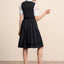 Kruger Midi Dirndl 2pcs. 60cm "Alarisea" black