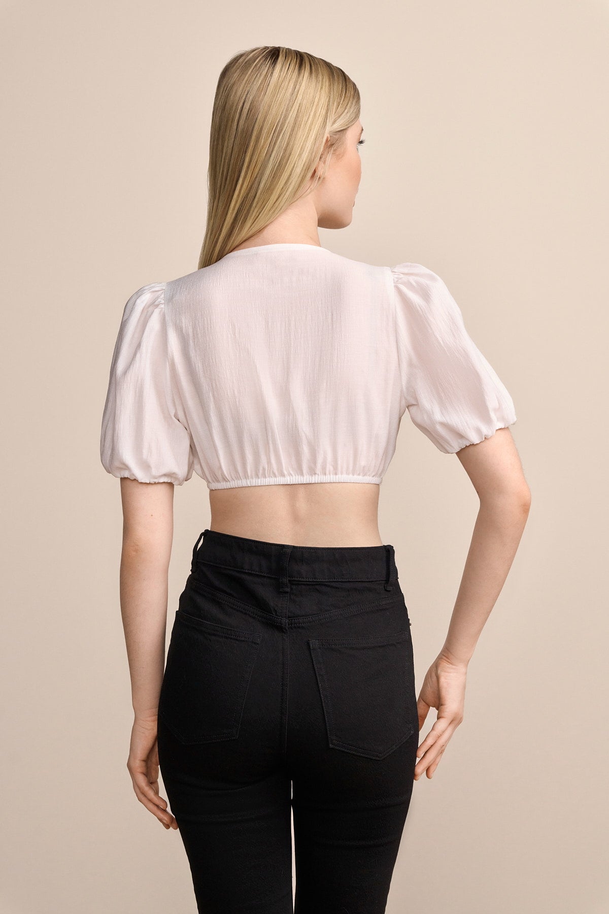 Kruger Enie dirndl blouse in ecru, styled