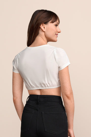 Kruger Gabrina dirndl blouse in ecru, styled