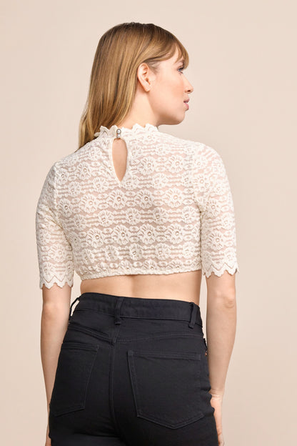 Kruger Jakoba dirndl blouse in ecru, styled