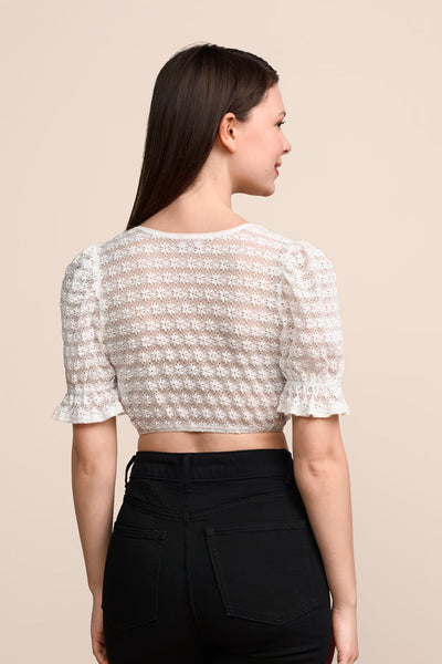 Kruger Dirndl Blouse "Deike" ecru