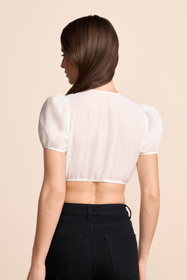 Kruger Kyra dirndl blouse in ecru, styled