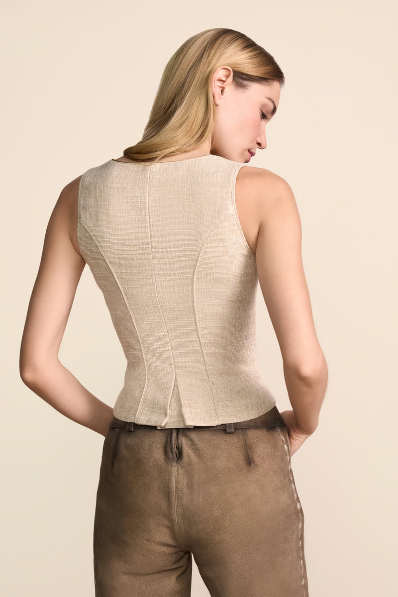 Kruger Traditional Bodice "Junisa" beige (34,36,38,40)
