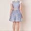 Kruger Mini Dirndl 2pcs. 50cm "Eike" blue (42)