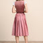 Kruger Long Dirndl 2pcs. 70cm "Kaelyn" red