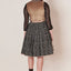 Kruger Midi Dirndl 2pcs. 50cm "Selene" brown
