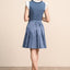 Kruger Mini Dirndl 2pc 50cm "Jocelyn" blue (contact us)