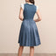 Kruger Midi Dirndl 2pc 60cm "Jocelyn" blue