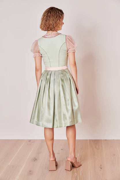 Kruger Rina Midi Dirndl, Mint — 60cm 2pc Set