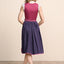 Kruger Long Dirndl 2pc 70cm "Marin" pink