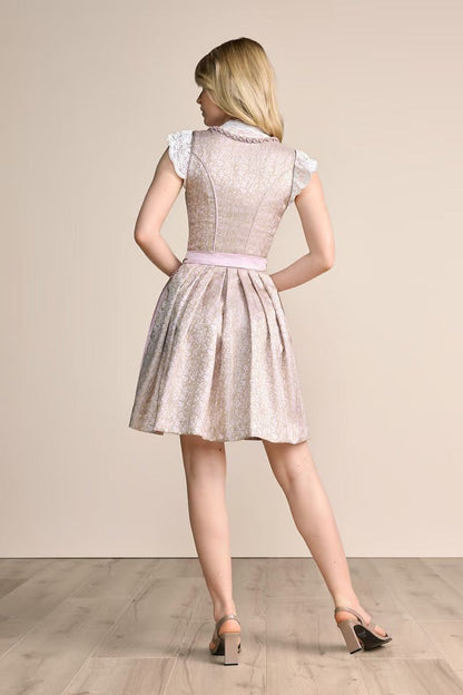 Kruger Mini Dirndl 2pcs. 50cm "Bruni" pink (38)