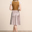 Kruger Midi Dirndl 2pcs. 60cm "Ariella" brown