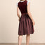Kruger Midi Dirndl 2pcs. 60cm "Ariella" red