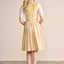 Kruger Midi Dirndl 2pcs. 60cm "Annina" yellow