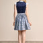 Kruger Mini Dirndl 2pcs. 50cm "Joelina" blue