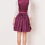 Kruger Mini Dirndl 2pcs. 50cm "Alisha" berry