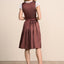 Kruger Midi Dirndl 2pcs. 60cm "Nevaeh" red