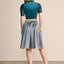 Kruger Dena Midi Dirndl, Turquoise — 60cm 2pc Set