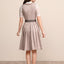 Kruger Midi Dirndl 2pcs. 60cm "Mariselle" brown