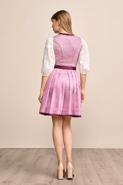 Kruger Mini Dirndl 2pcs. 50cm "Maryanne" red (32)