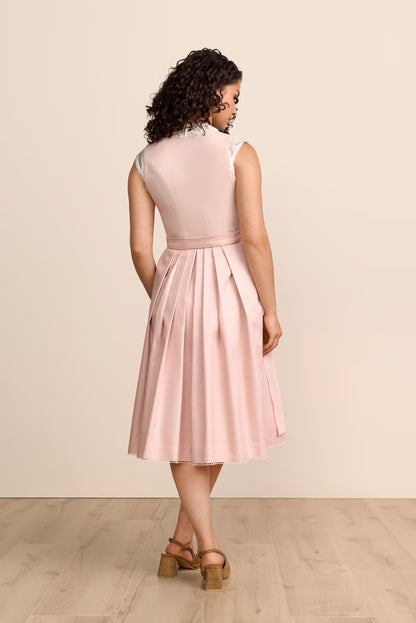 Krüger Sorelle Long Dirndl, Rose — 70cm 2pc Set