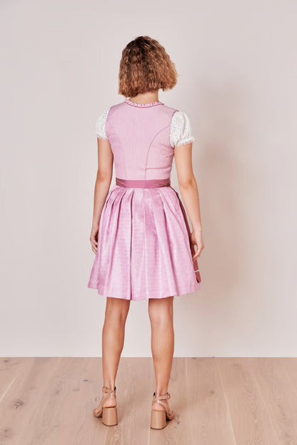 Kruger Ramina Mini Dirndl, Pink — 50cm 2pc Set