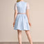Kruger Mini Dirndl 2pcs. 50cm "Priscilla" blue (36,38,40)