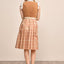 (new) Kruger Midi Dirndl 2pcs. 60cm "Jelva" brown