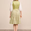 (new) Kruger Midi Dirndl 2pcs. 60cm "Lemonie" green