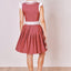 Kruger Midi Dirndl 2pcs. 60cm "Prunella" red