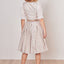 Midi Dirndl 2pcs. 60cm "Kalinda" beige