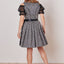 Kruger Mini Dirndl 2pcs. 50cm "Lonie" black (38,40)