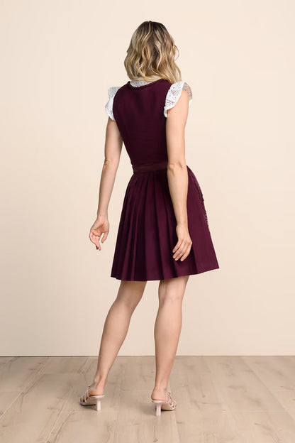 Kruger Mini Dirndl 2pc 50cm "Betty" red